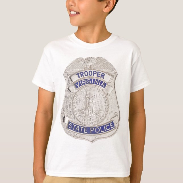 Camiseta La policía del soldado de caballería estatal de (Anverso)