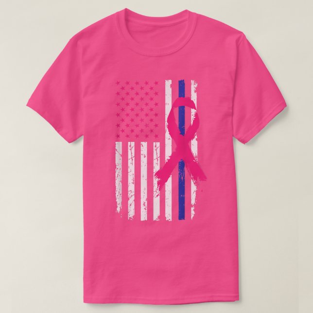 Camiseta La policía estadounidense marca la conciencia sobr (Diseño del anverso)