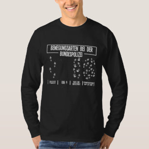 Camiseta La policía federal como policía