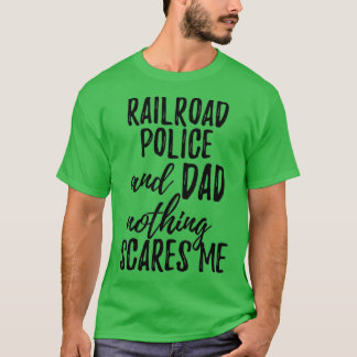 Camiseta La policía ferroviaria tiene una divertida idea de