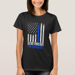 Camiseta La Policía Honra A La Línea Respeta Al Oficial De 