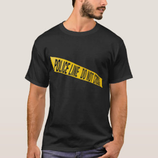 Camiseta La policía, no cruza