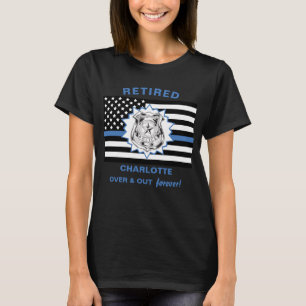 Camiseta La Policía Retirada Acaba Con La Línea Azul Y Se