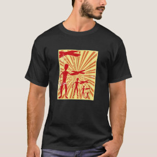 Camiseta La política de muñecas del gobierno ironía dinero 