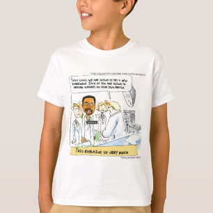 Camiseta ¿La política requiere cirugía cerebral?