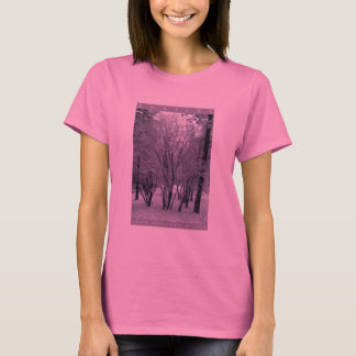 Camiseta La polvoreda de Ladie de la nieve