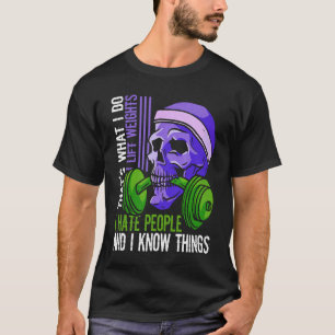 Camiseta La ponderación del elevador incide en el odio de l