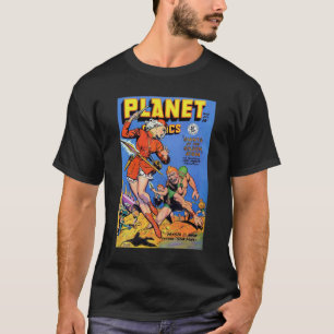 Camiseta La portada de Planet Comics #55   Historieta de ép