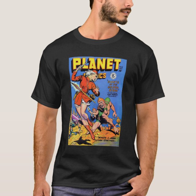 Camiseta La portada de Planet Comics #55 | Historieta de ép (Anverso)