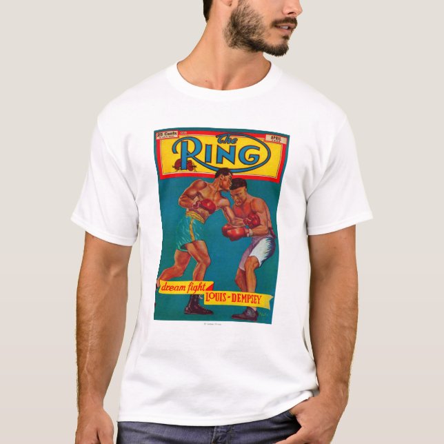 Camiseta La portada de revista del anillo (Anverso)