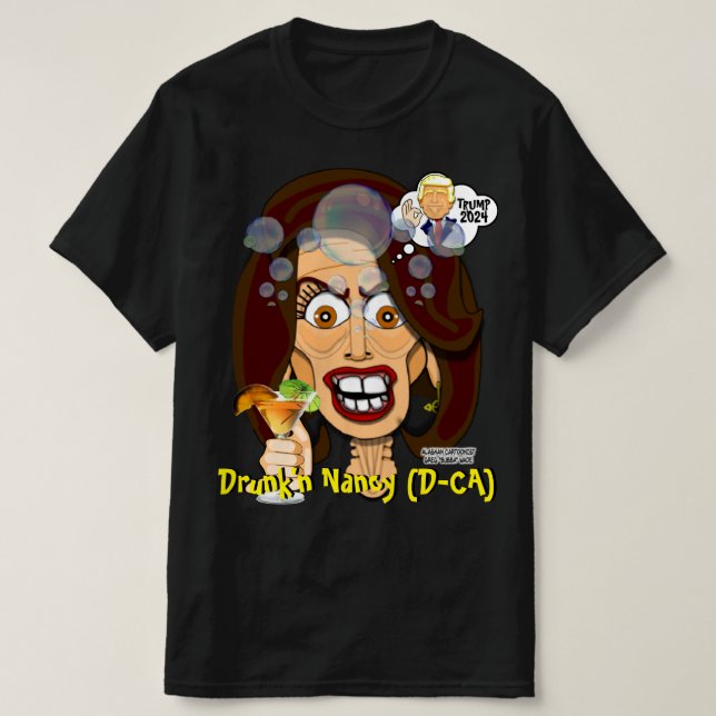 Camiseta La portavoz Nancy Pelosi - Los Tee de Toon de Bubb (Diseño del anverso)