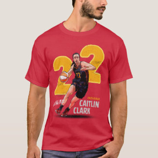 Camiseta la pose de baloncesto con 22 de fondo