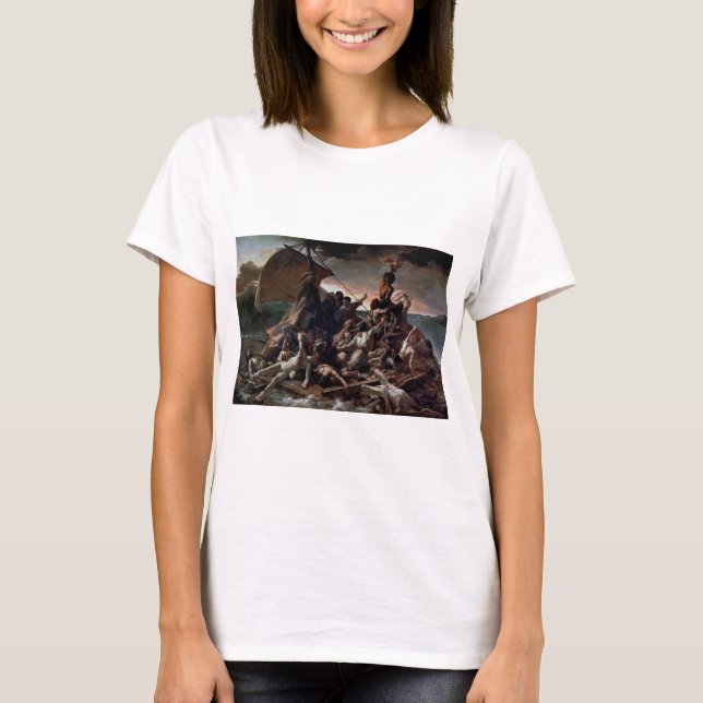 Camiseta La posta de la Medusa, Theodore Gericault (Anverso)