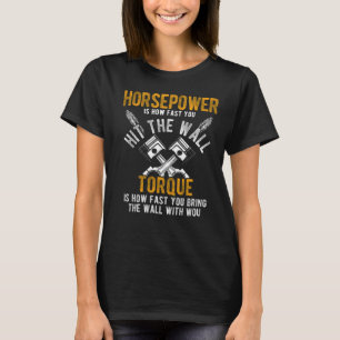 Camiseta La potencia es qué tan rápido golpeas la pared Mec