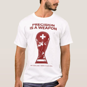 Camiseta La precisión es un arma