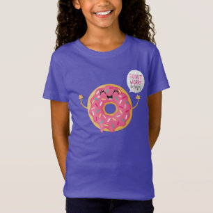 Camiseta La preocupación púrpura del buñuelo de Guay de