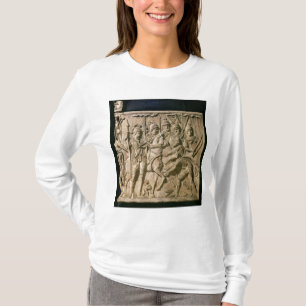 Camiseta La presentación de un bárbaro a una tropa romana