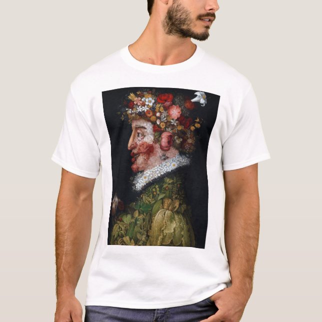 Camiseta La primavera, Arcimboldo (Anverso)