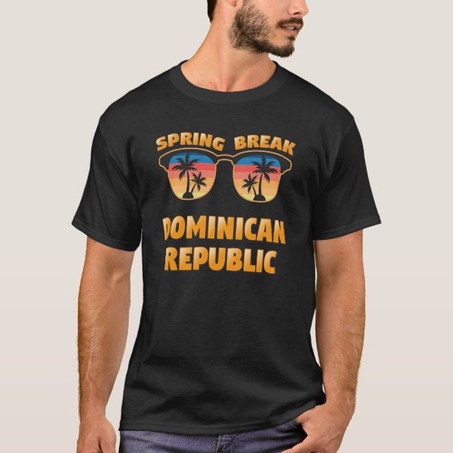 Camiseta La primavera en República Dominicana Rompe la añej (Anverso)