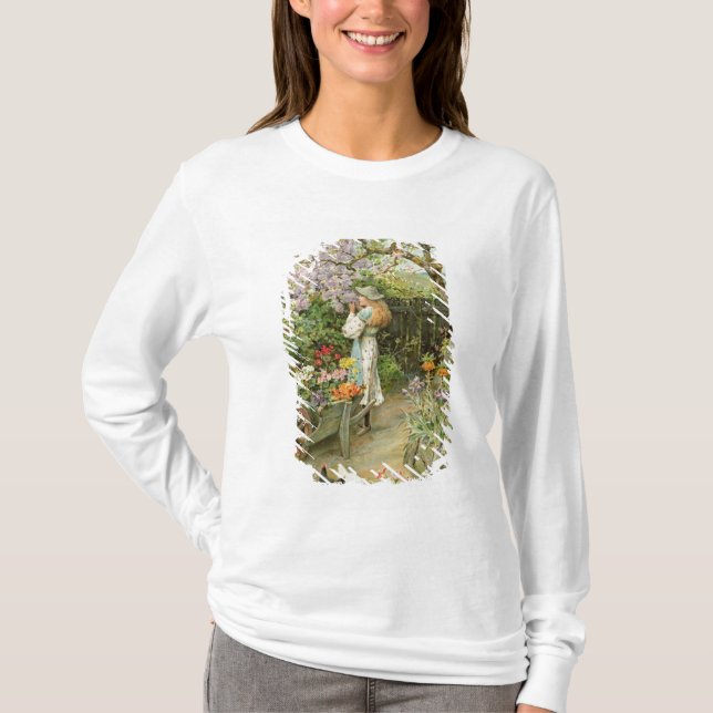 Camiseta La primavera florece, de las peras Annual, 1902 (Anverso)