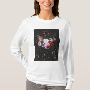 Camiseta La primavera florece en un florero de cristal,