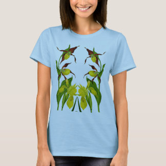 Camiseta La primavera tiene muñeca cabida floral saltada