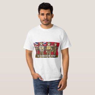 Camiseta La Primera Guerra Mundial canadiense de la facción