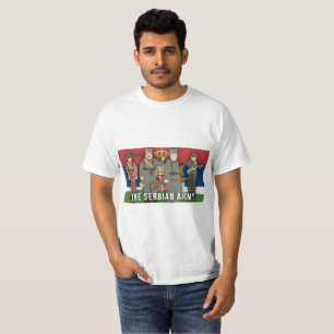 Camiseta La Primera Guerra Mundial servia de la facción del