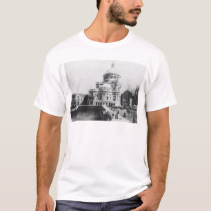 Camiseta La primera iglesia de Cristo, científico en Bosto