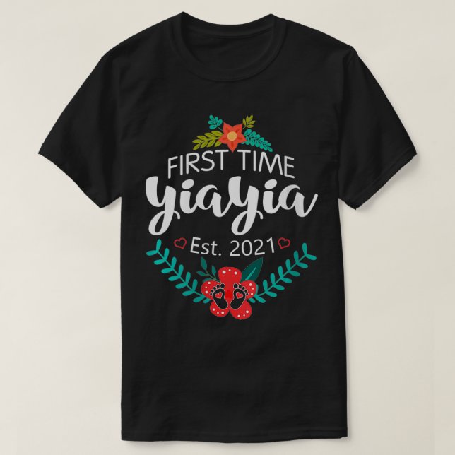 Camiseta La Primera Vez Que Yiayia Est (Diseño del anverso)