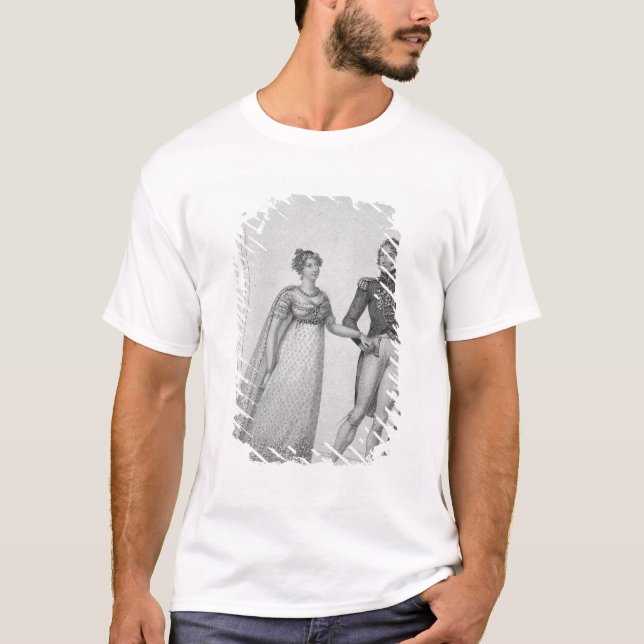 Camiseta La Princesa Carlota de Gales y Príncipe (Anverso)