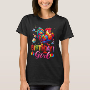 Camiseta La princesa de cumpleaños de pollo es mi cumpleaño