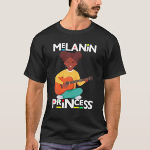 Camiseta La Princesa de Historia Negra Melanin Escuela de G