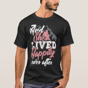 Camiseta La Princesa De Los Hados Y Ella Vivió Feliz Nunca