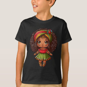 Camiseta La princesa del 19 de junio historia negra afroame
