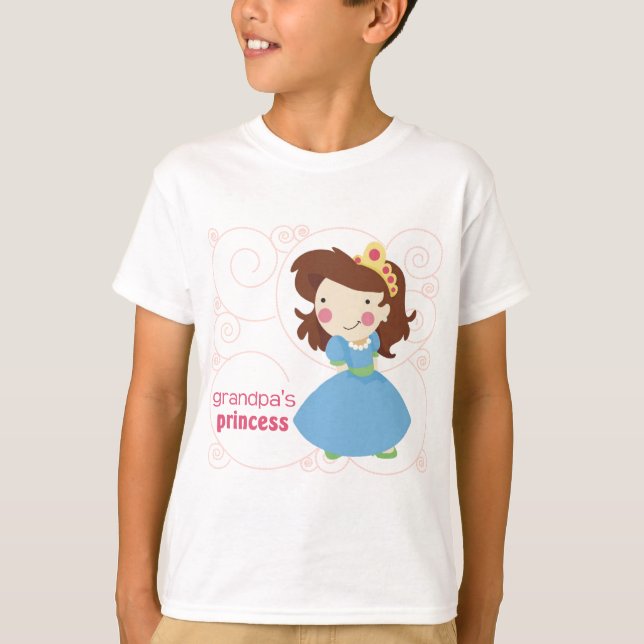 Camiseta La princesa del abuelo (Anverso)
