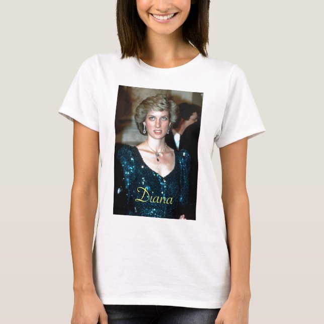 Camiseta La princesa Diana Viena 1986 (Anverso)