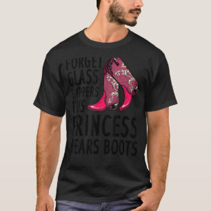 Camiseta La princesa lleva boots a la chica del país Chica 