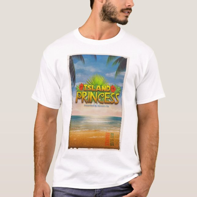 Camiseta La Princesa Oficial Recital T-Shirt (hombres) (Anverso)