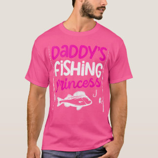 Camiseta La Princesa Pescadora De Papi Hija Pescadores Reel