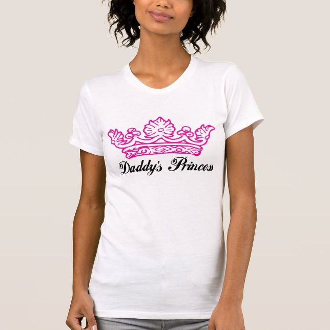 Camiseta La princesa Tee del papá (Anverso)