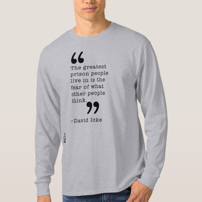 Camiseta La prisión más grande (Anverso)