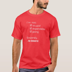 Camiseta La proclamación del Redshirt