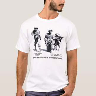 Camiseta La producción M-Ajustada del arte, paz…