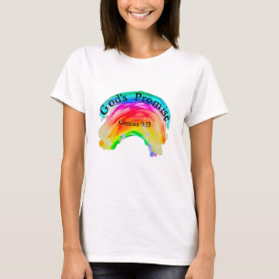Camiseta La promesa arcoiris de Dios