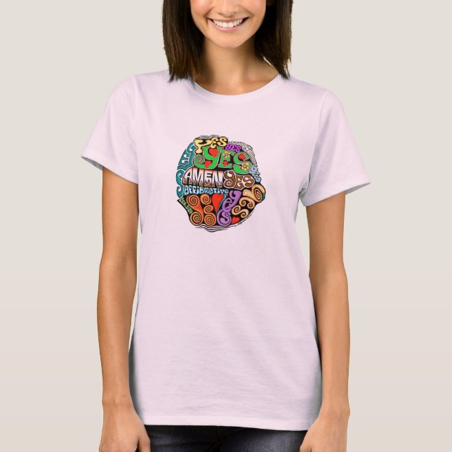 Camiseta ¡La promesa de dios es SÍ! (Anverso)