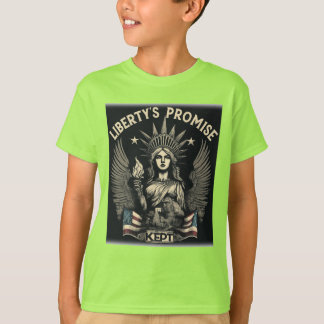 Camiseta La promesa de la libertad mantuvo a T,sert