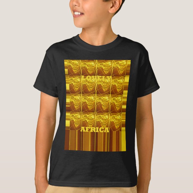 Camiseta La promesa dorada de África (Anverso)