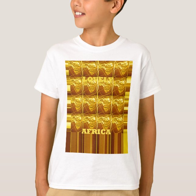 Camiseta La promesa dorada de África (Anverso)