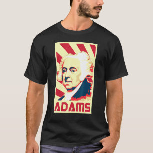 Camiseta La propaganda retro de John Adams